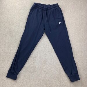Nike Joggers Mens Medium Navy Blue Club Fleece Sweatpants FQ4330-451
